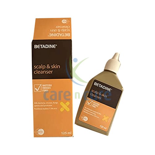 Betadine Scalp & Skin Cleanser 125M