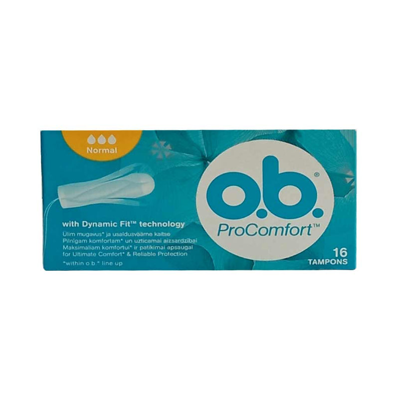 Ob Tampons Reg 16S Org Normal