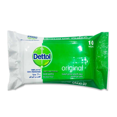 Dettol Skin Wipes Orginal 10S