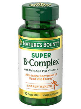 Nature's Bounty Super B-Complex 150 Tablets