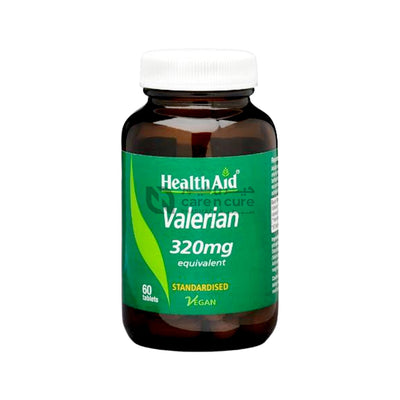 Health Aid Valerian 320 Mg [Veg Tab 60 Pieces