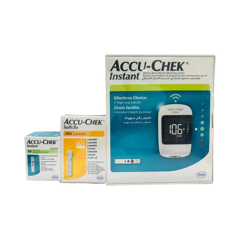 Accu Check Kit - Sugar Testing Glucometer