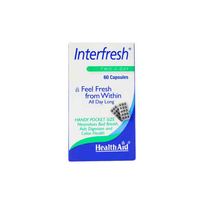 Health Aid Interfresh (2 -A- Day) Cap 60'S