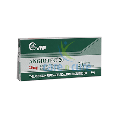 Angiotec 20mg Tablets 20's