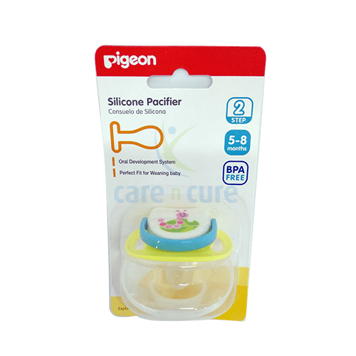 Pigeon Silicon Pacifier S1 Caterpiller) 