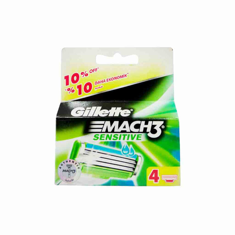 Gillette Mach3 Sen-4 Cartridges (Gg071-0)