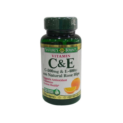 Nature's Bounty Vit C&E Cap 50S