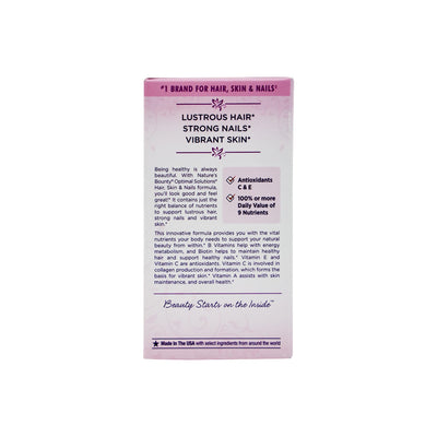 Nature's Bounty Hair, Skin & Nails 3,000 mcg of Biotin , 60 Coated Caplets