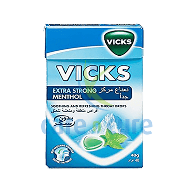 Vicks C Drops Extra Strong (Ment) Loz 40g 20 S