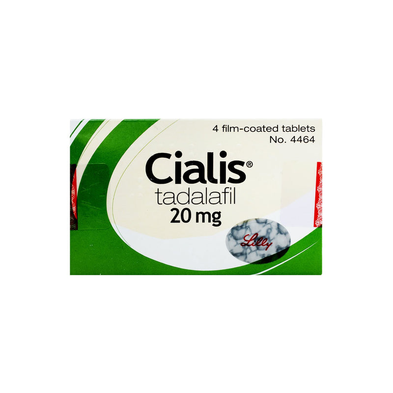 Cialis 20mg Tablets 4S (Original Prescription Is Mandatory Upon Delivery)