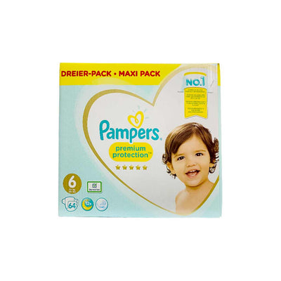 Pampers Pc Diapers S6 1X64S Box Mb