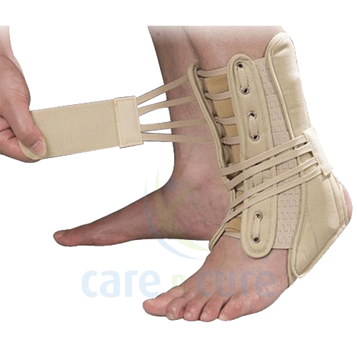 Super Ortho Ankle Brace Beige 09-001 (M)