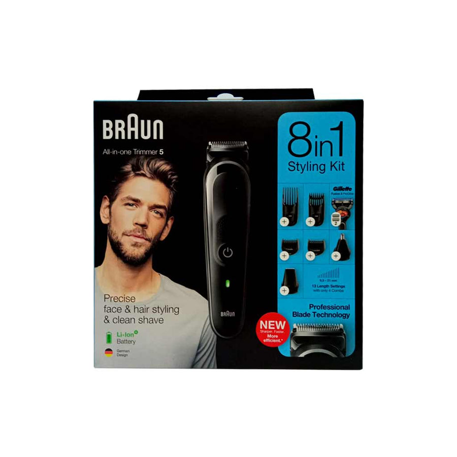 Braun M.G.K Blk/Grey + Rzr Box Ap mgk5260 