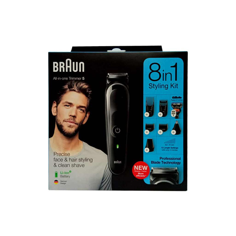 Braun M.G.K Blk/Grey + Rzr Box Ap mgk5260 