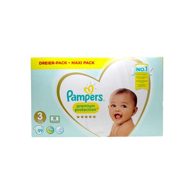 Pampers Premi Care Diapers 99's S3 1X99 Box Mb