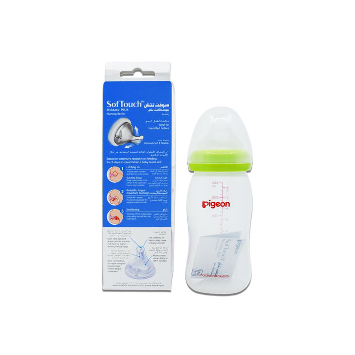 Pigeon Wide Neck Bottle Perist (M) 240ml
