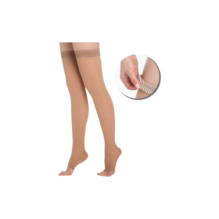 Super Ortho Economic Thigh High Open Toes 15-20 A6-004 (XL)