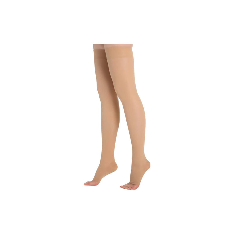 Super Ortho Comp Stocking Thigh High Open Toes 15- 20 A6-008 (L)