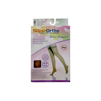 Super Ortho Ultra Comfort Thigh High Open Toes 20-30 A6-008 (L)