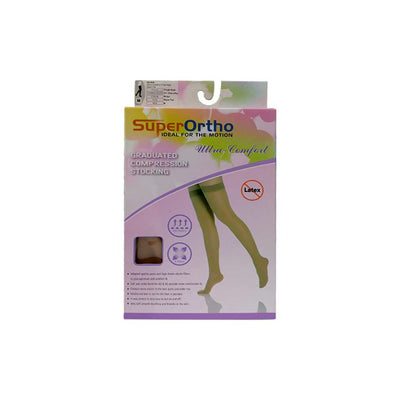 Super Ortho Ultra Comfort Thigh High Open Toes 20-30 A6-008 (M)