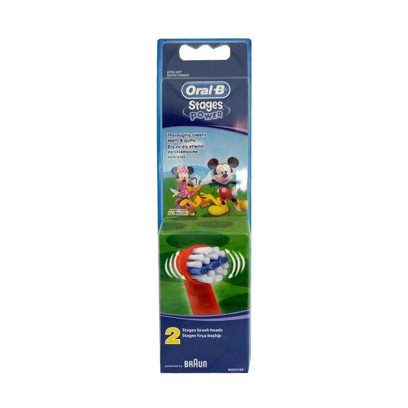 Oral B Stages Power Refill Eb10- 2 X 2 