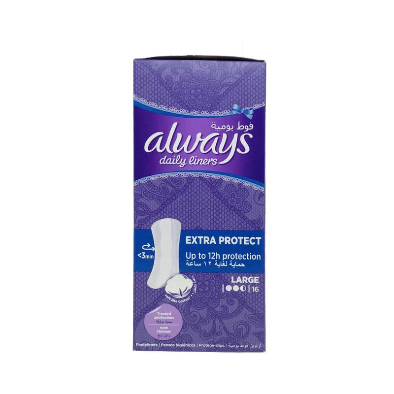 Always Pantyliners Large 14 X 16 A030