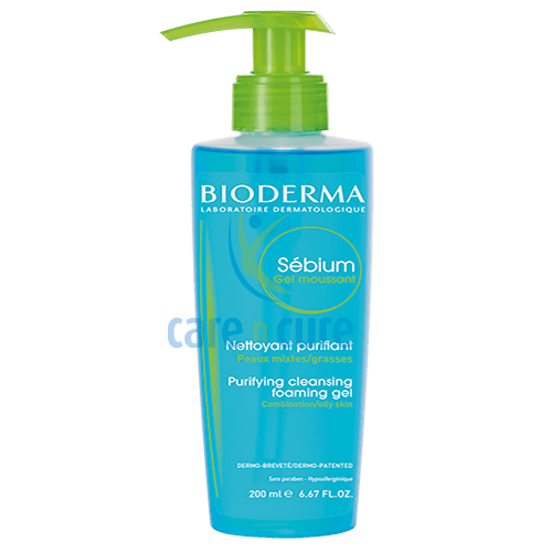 Bioderma Sebium Foaming Moussant Gel 200ml