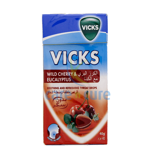 Vicks C Drops Cherry 40g 20S