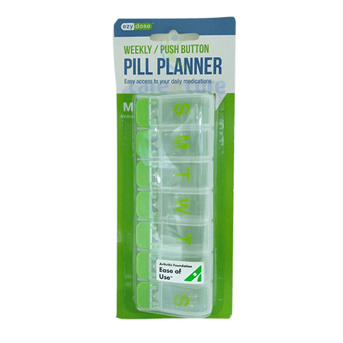 Push Button 7 Day Pill Reminder 