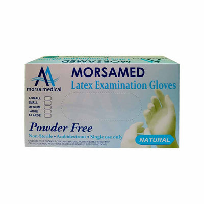 Morsamed Latex Gloves Pf (Small) 100's