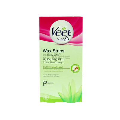Veet Cold Wax Strips Dry Skin 20 Pieces