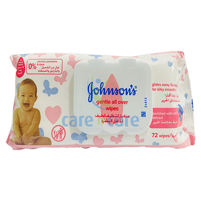 Johnson'S Gentle Clensing Wipes 72S