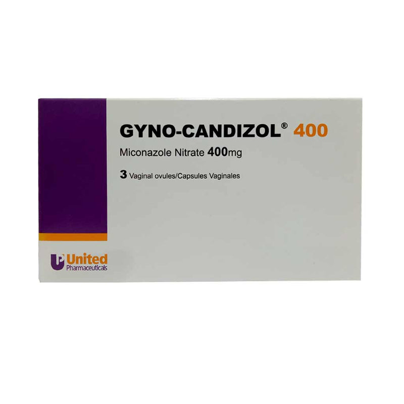 Gyno Candizol 400mg Vag.Ovl 3&