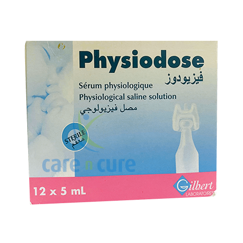 Physiodose Saline Solution 12 X 5ml
