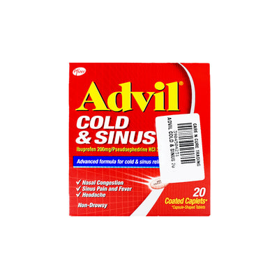 Advil Cold & Sinus 20S