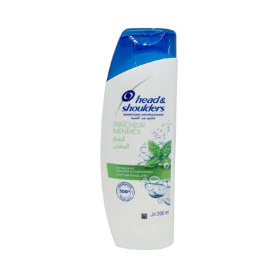 Head & Shoulders Ref Menthol Shampoo 200ml 