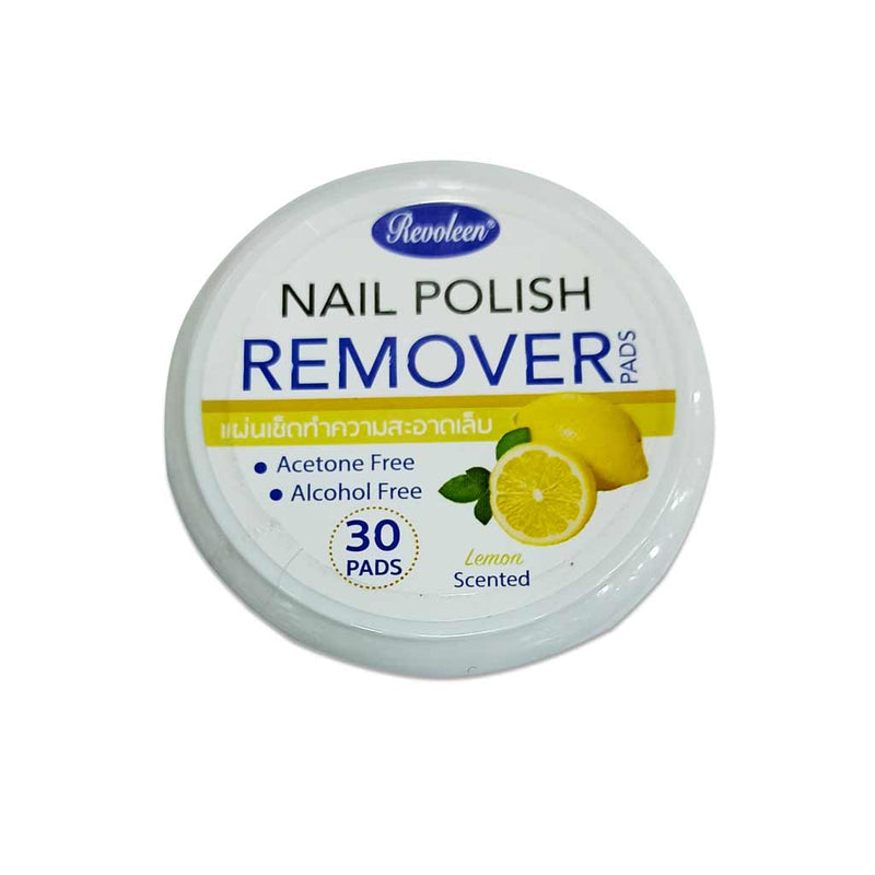 Revoleen Nail Polish Remover Pads Lemon 30&