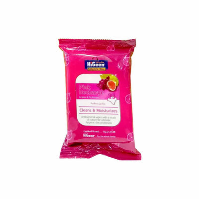 Higeen Pink Recharge Cleans & Moist Anti Bac