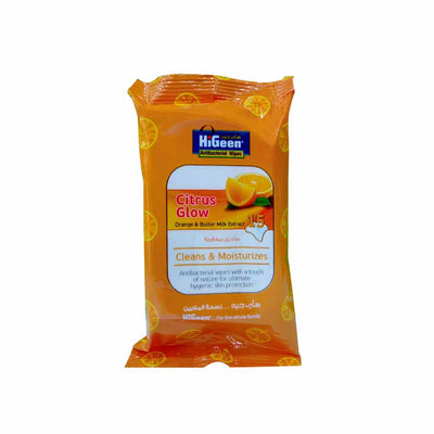 Higeen Citrus Glow Cleans & Moist Anti Bact W