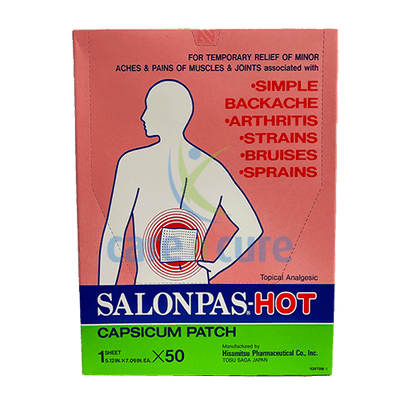 Salonpas Hot Plaster 50S