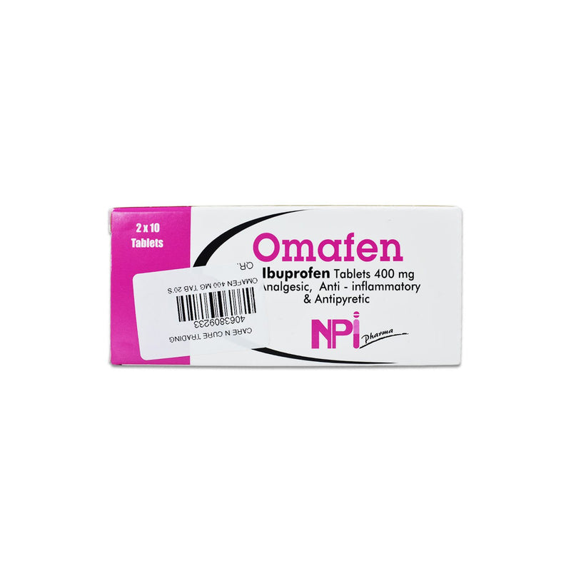 Omafen 400 mg Tablets 20&