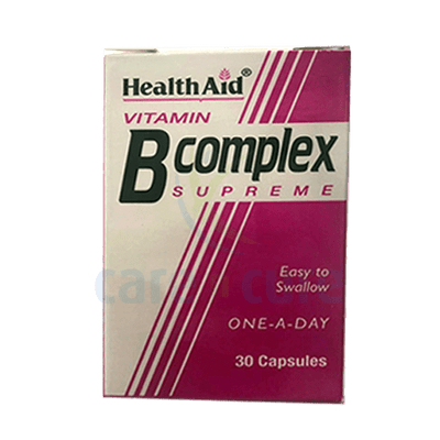 Healthaid Vitamin B Complex Supreme Capsules 30's