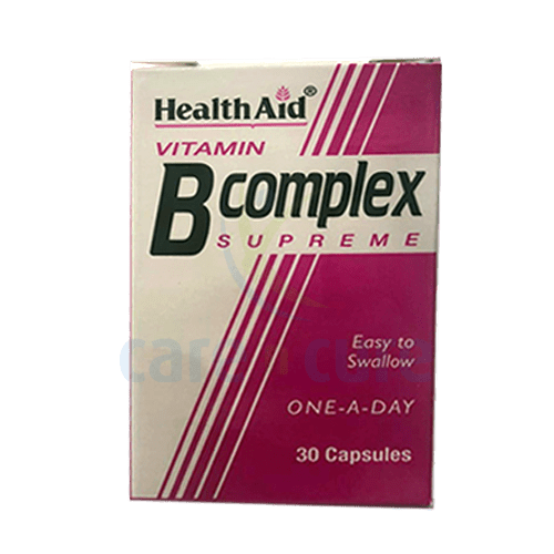 Healthaid Vitamin B Complex Supreme Capsules 30&
