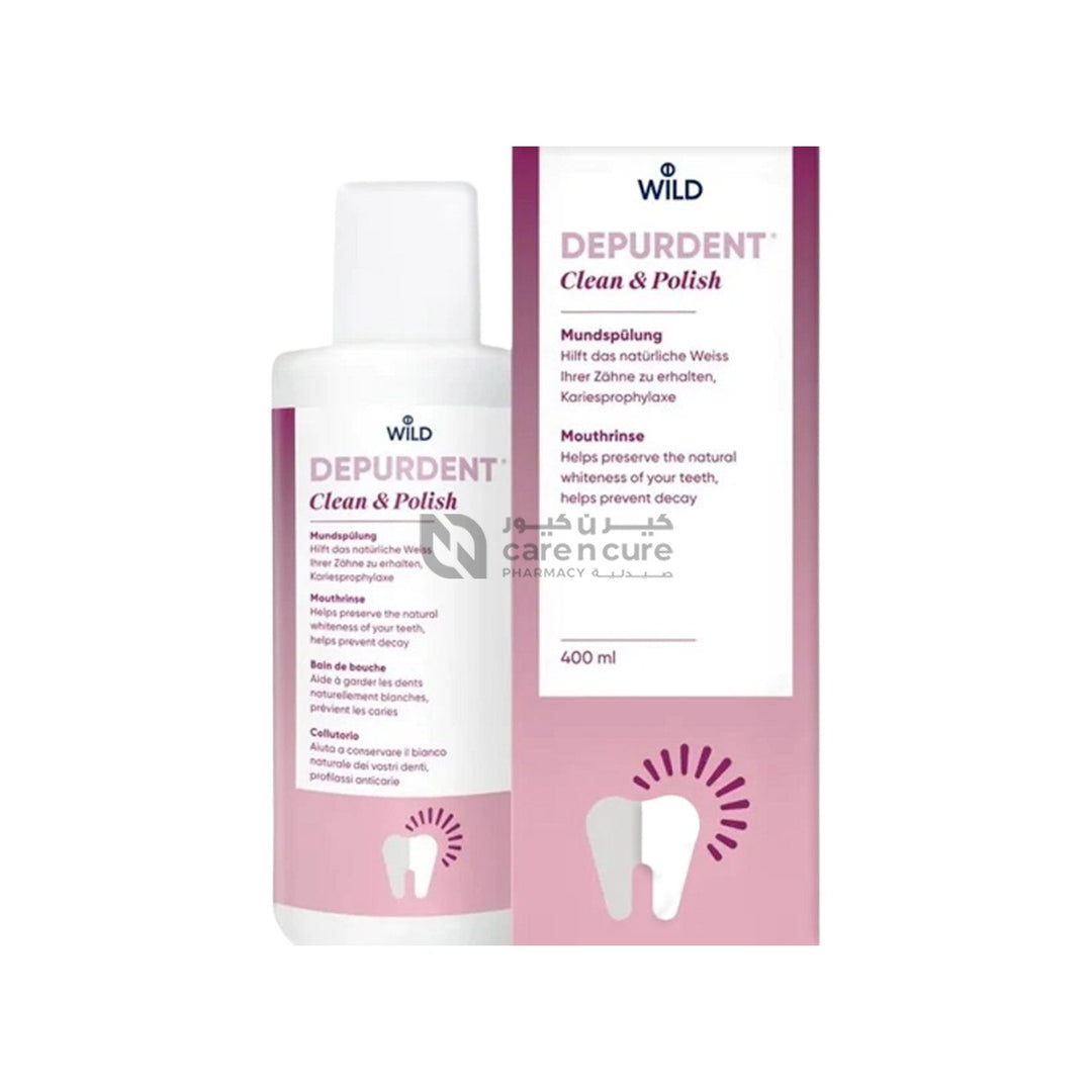 Depurdent Clean & Polish Mouth Rinse 400 ml