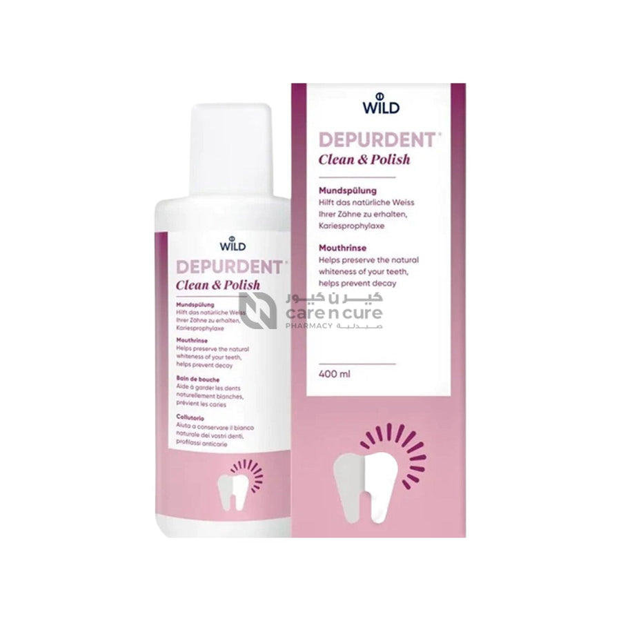Depurdent Clean & Polish Mouth Rinse 400 ml