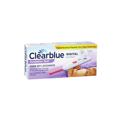 Clear Blue Digital Ovulation Test 7s Cb-560
