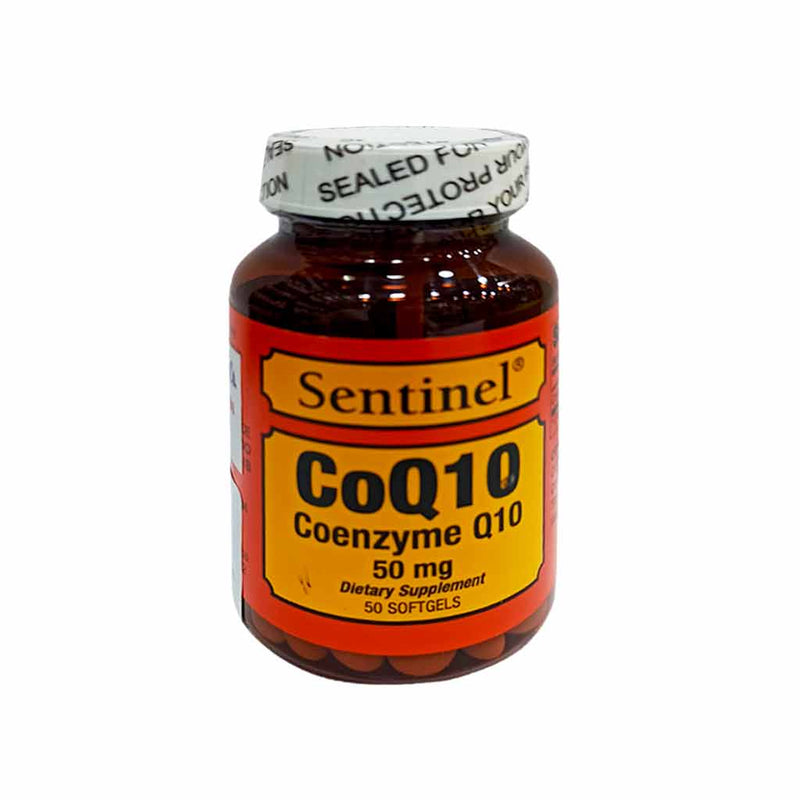 Sentinel Coenzyme Q10 50 mg Soft Gels 50&