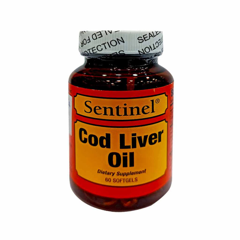 Sentinel Cod Liver Oil Softgel Cap 60&