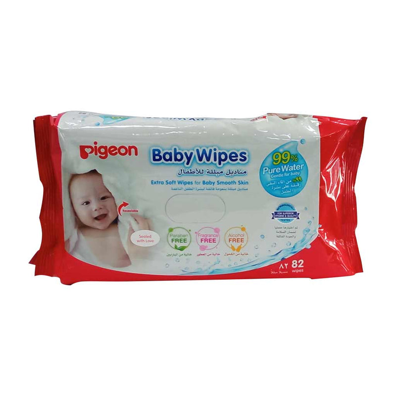 Pigeon Baby Wipes 82S Refill
