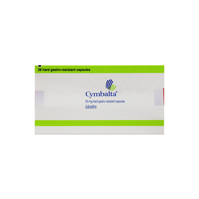 Cymbalta 60mg 28' Cap (Original Prescription Is Mandatory Upon Delivery)